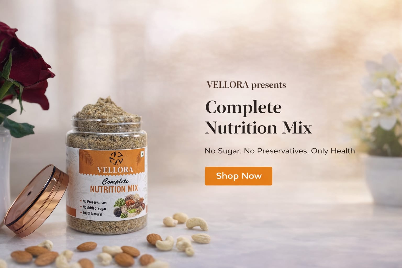 Vellora â€” shop our nutrition mixes and snacks